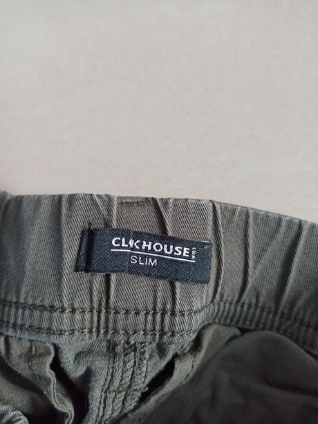 Sivé pánske nohavice, clockhouse,30