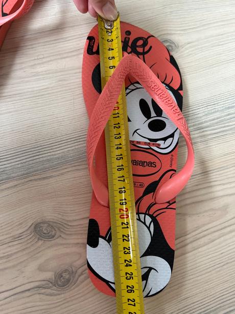 Havaianas minnie flip flop (slapky) 40, 40