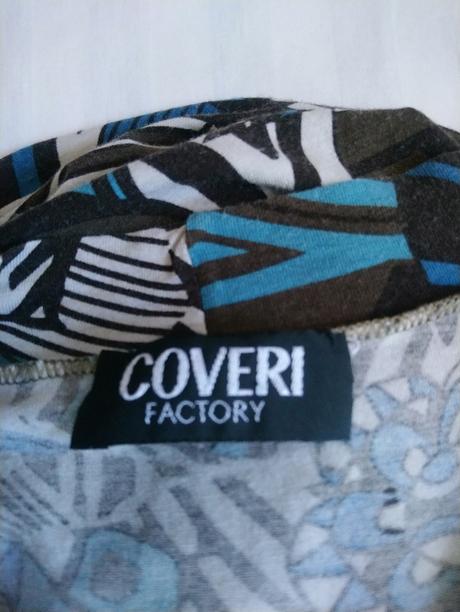 Dámsky elastický top s farebným vzorom, coveri, xs