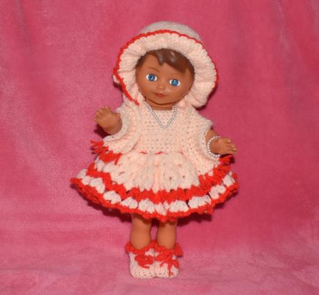 Súprava pre gumotex retro bábiku, 