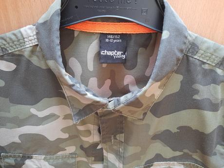 Košeľa maskáčová 146/152, chapter young,146