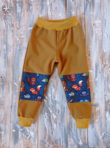 Zimné softshellové nohavice c, 68 - 140