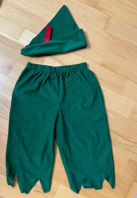Kostým lesný škriatok/ robin hood, v 98/104, 