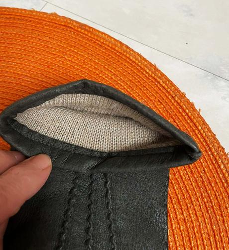 Kožené zateplené rukavice, l