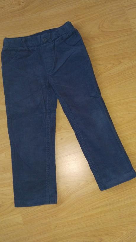 Menčestrové nohavice, f&f,110