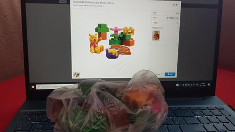 Lego duplo a stavebnica hello kitty,