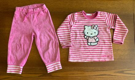 Teplejšia súpravka h&m s hello kitty, h&m,86