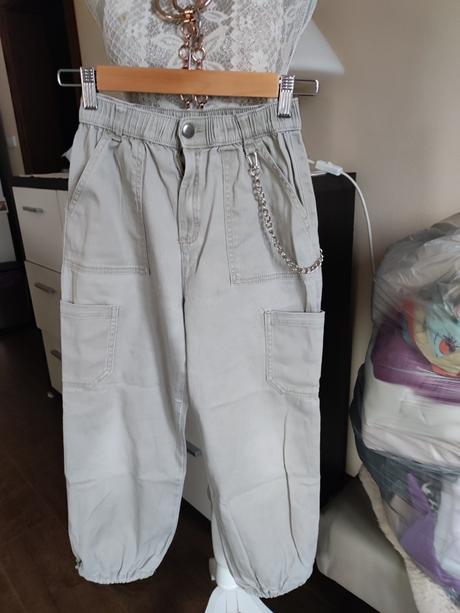 Detské cargo nohavice, reserved,140