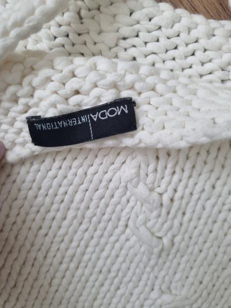 Bielybpletwny crop top s, s