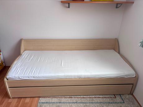 Postele, šírka (cm): 90,dĺžka (cm): 200