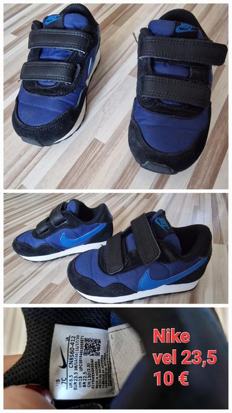 Tenisky nike cierne a modre, nike,23
