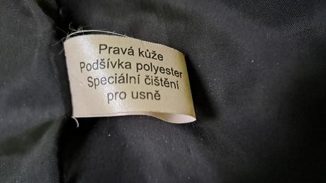 Kara dámsky kožený kabát, 36