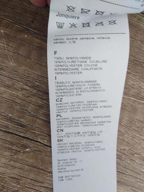Lyžiarske nohavice sportalm jonquiere, 38