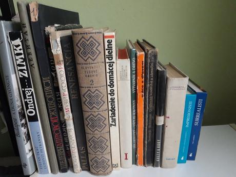 Knihy o umení-maliarskom a iné, 