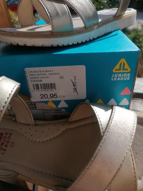 Sandále junior league, 32