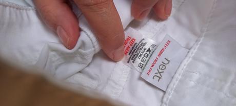 Elegantné 3/4 nohavice, next,122