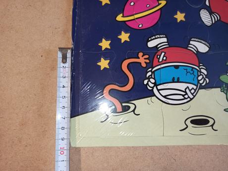 Mr. men glow in the dark puzzle 12pcs,
