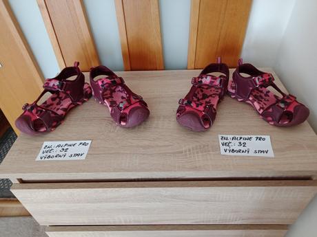 Dievc.sportové sandále zn.alpine pro veľ.32, alpine pro,32