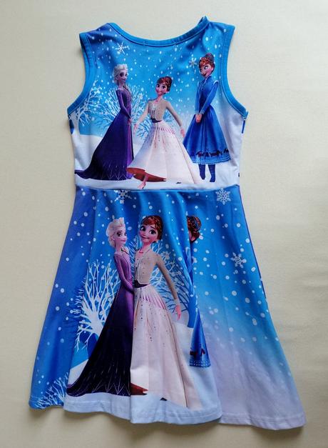 Elsa, anna princeznovské šaty frozen veľ.120, 