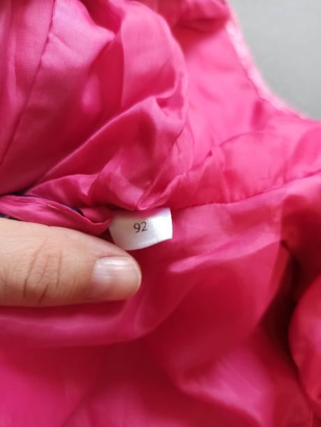 Ružová bunda prešívaná, lupilu,92