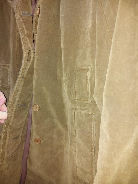 Zelený štýlový kabat na prechodne obdobie, s