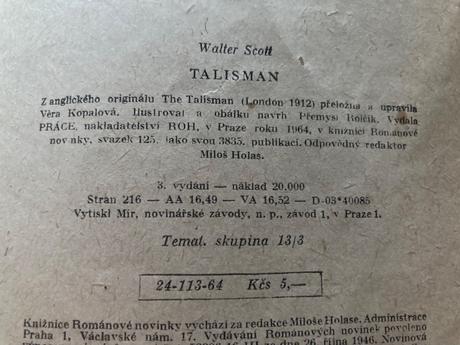 Talisman walter scott (1964),