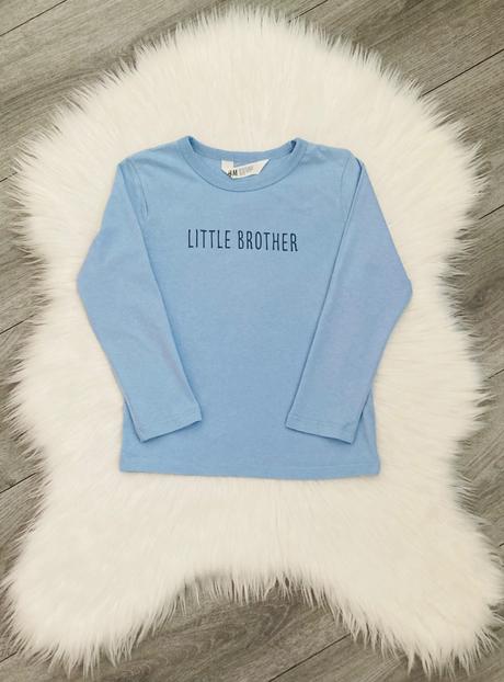 Tričko malý brat veľ. 110/116, h&m,116