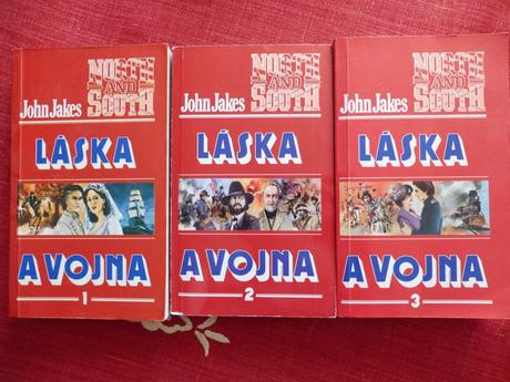 Knihy - láska a vojna 1+2+3 časť,