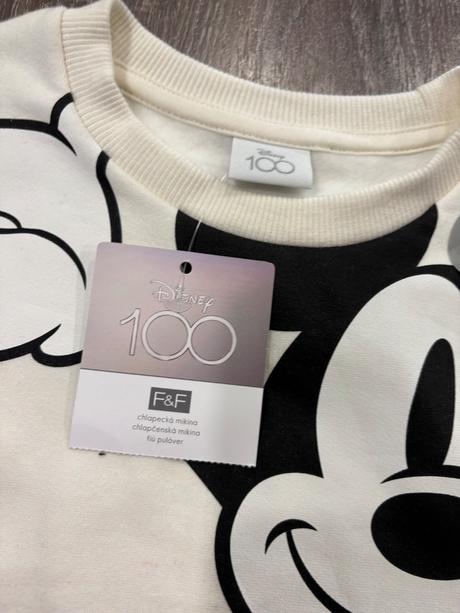 F&f disney 100 nova mikina na 6-7 rokov, f&f,122