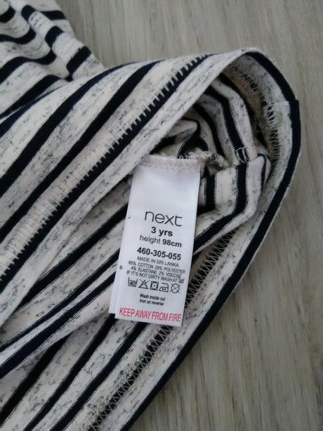 Dievčenské tričko next 98, next,98