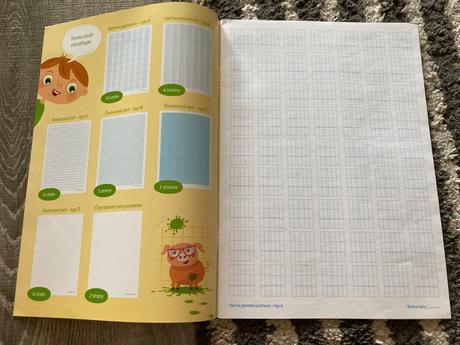 Zošit š- zošit s pracovnými listami na matematiku, 