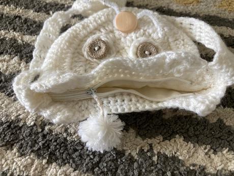 Mačičková pletená kabelka, 