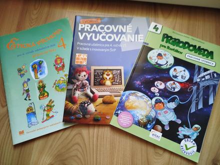 Učebnice pracovné 4 ročník.,