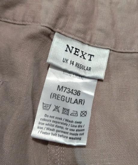 Ľanové nohavice next, next,xl