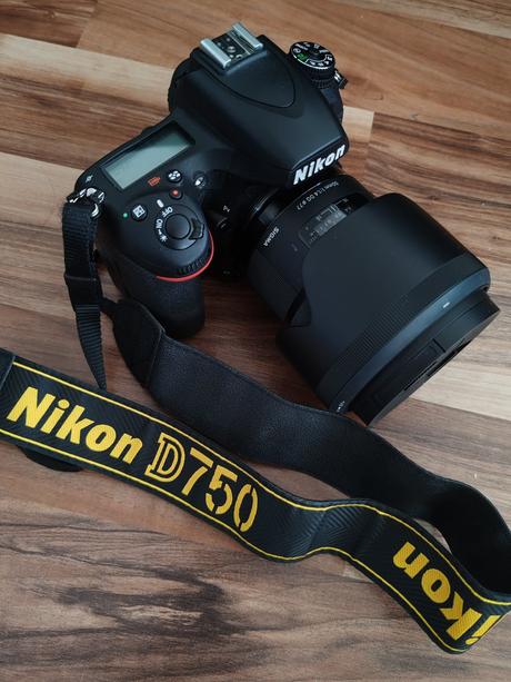 Nikon d750 a objektiv, nikon