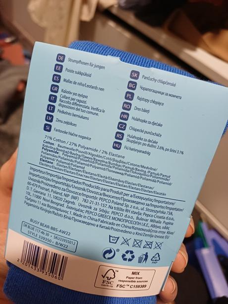 Bavlnene pancusky 122_128, 122