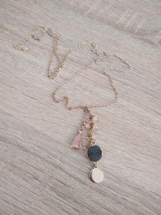 Zlatý náhrdelník, h&m