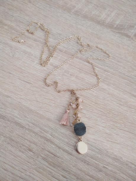 Zlatý náhrdelník, h&m