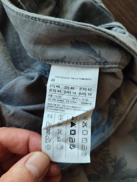 Nohavice benetton, benetton,40