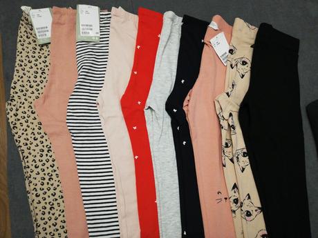 Leginky s4462, h&m,140