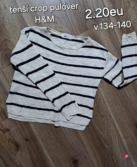 Crop pulóver h&m, h&m,134