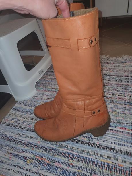 Kožené čižmy 37, 37