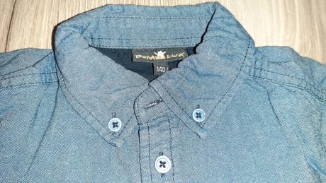 Denim košeľa pompdelux, pompdelux,140
