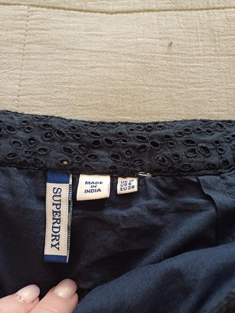 Madeirová sukňa superdry, č.s/m, superdry,s