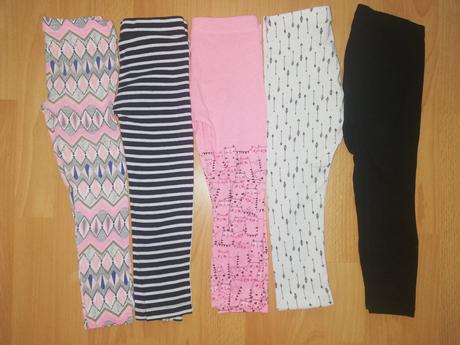 3x leginy vel. 92-98, h&m,98