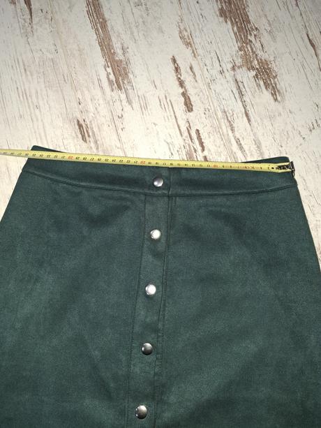 Zelena midi sukňa, gate,36