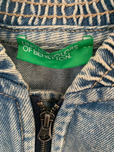 Rifľová bunda benetton, benetton,140