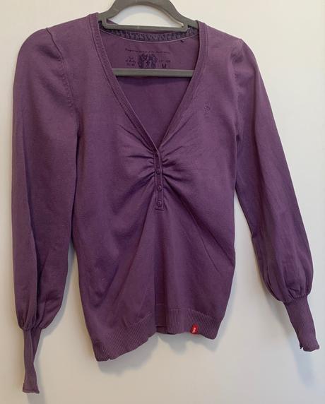 Edc by esprit fialový svetrík, esprit,m