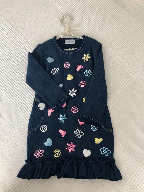 Riflové šaty/ tunika, japitex,92