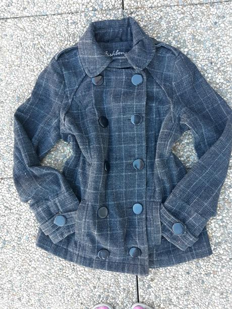 Zľava. dámsky kabát fishbone velk. m., fishbone,m